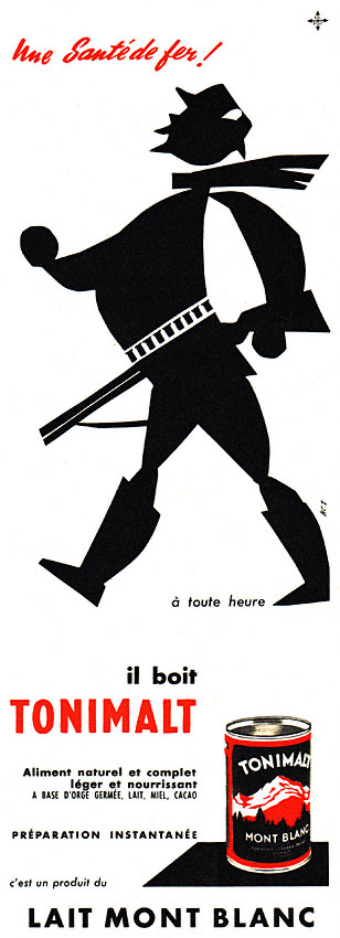 Publicit� Tonimalt 1956