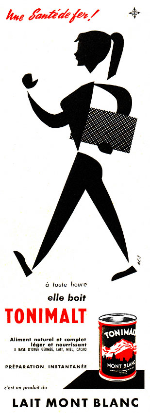 Publicit� Tonimalt 1956