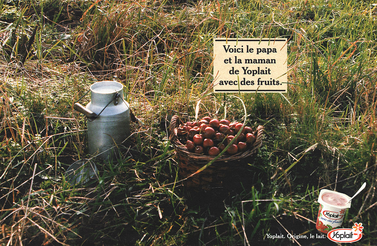 Publicit� Yoplait 1993