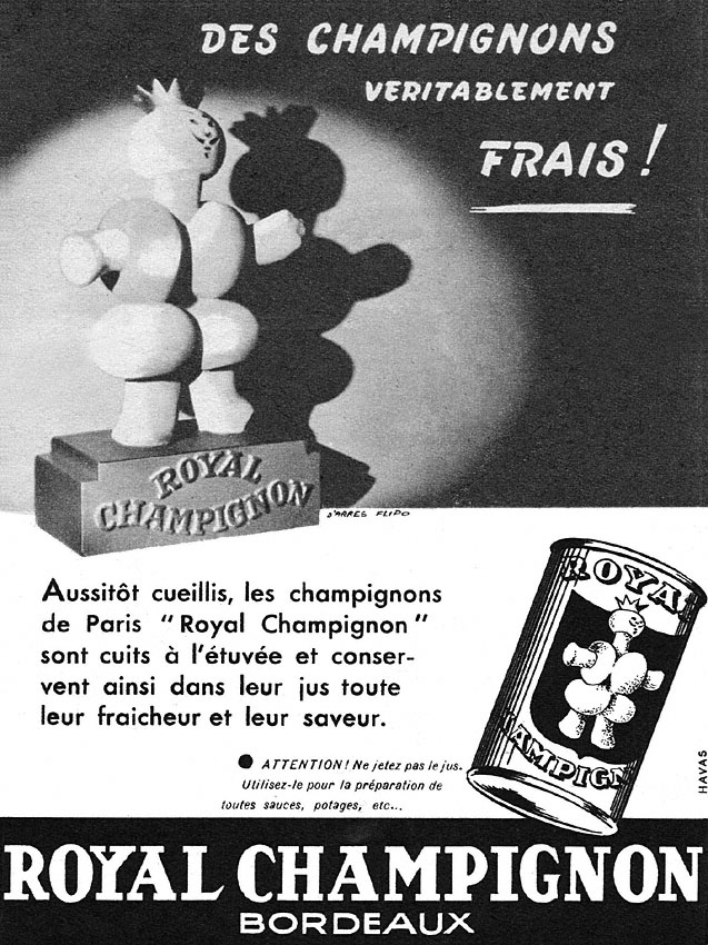 Publicit� Divers 1951