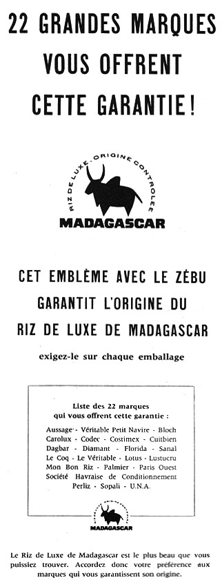 Publicit� Divers 1960