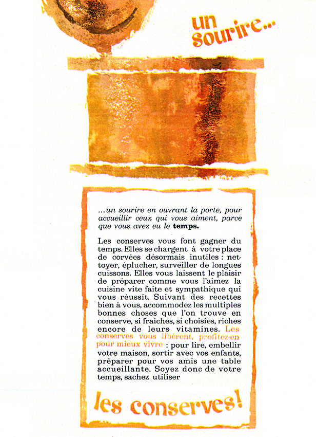 Publicit� Divers 1963