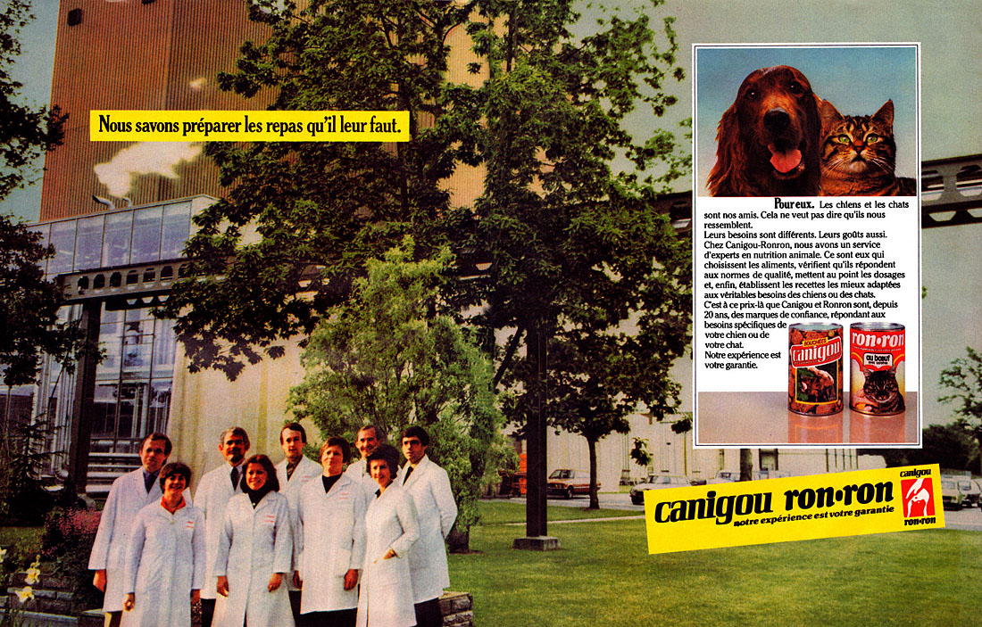 Publicit� Canigou 1981