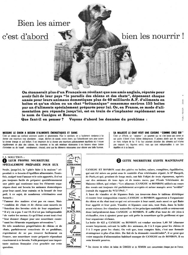 Marque Canigou 1962