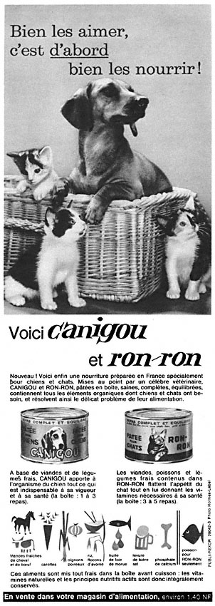 Publicit� Canigou 1962