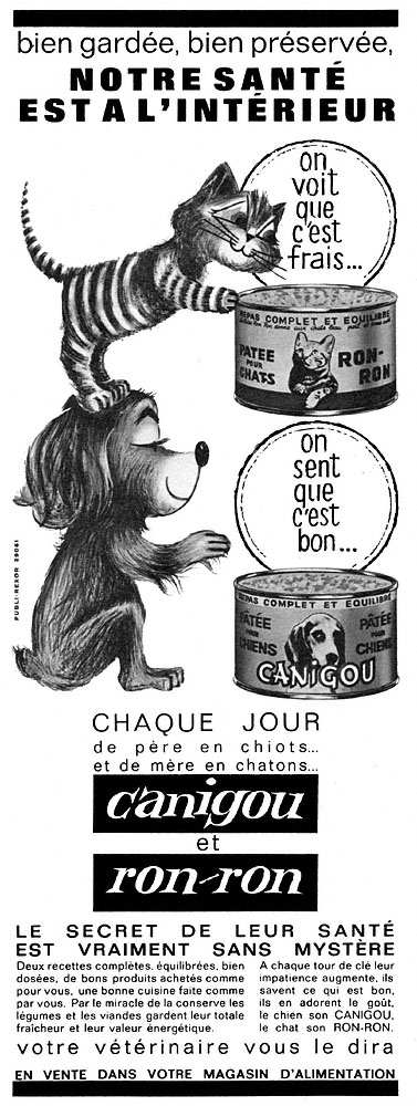 Publicit� Canigou 1963