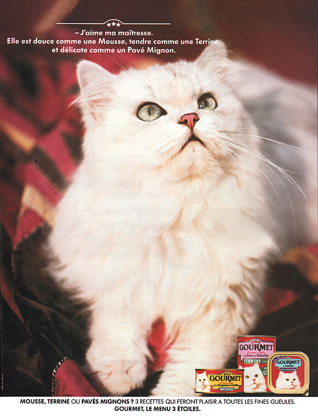 Publicit� Gourmet 1991