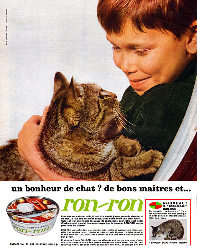 Publicit� Ronron 1966