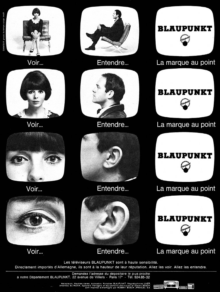 Publicit� Blaupunkt 1965