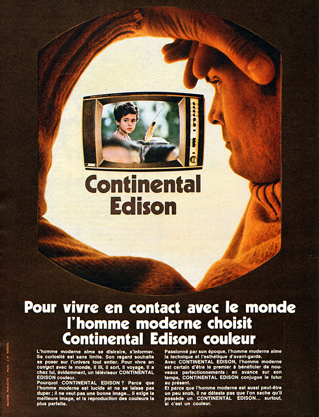 Marque Continental Edison 1970