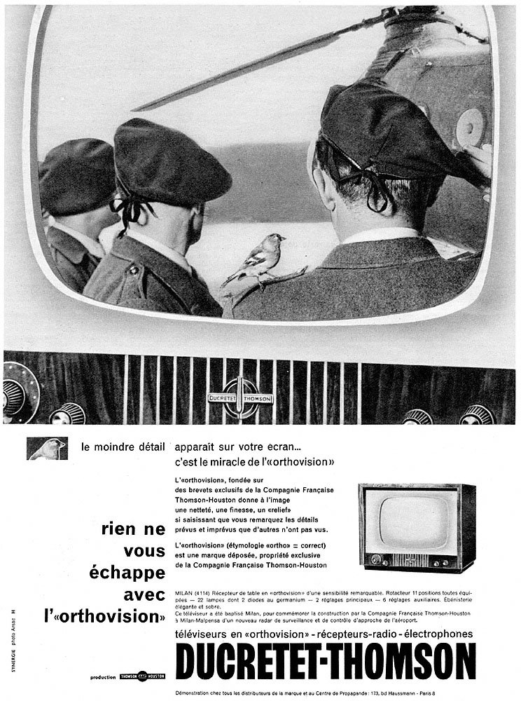 Marque Ducretet-Thomson 1958