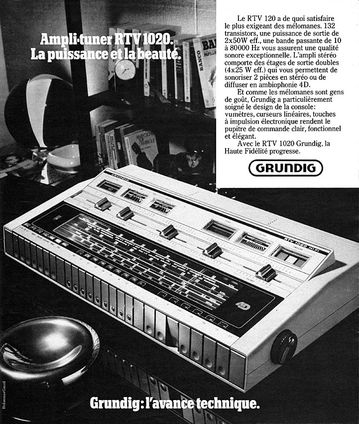 Marque Grundig 1974