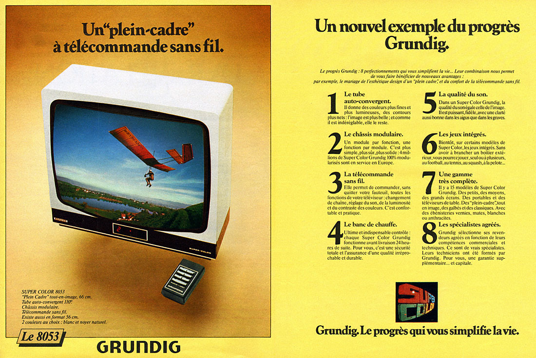 Marque Grundig 1977