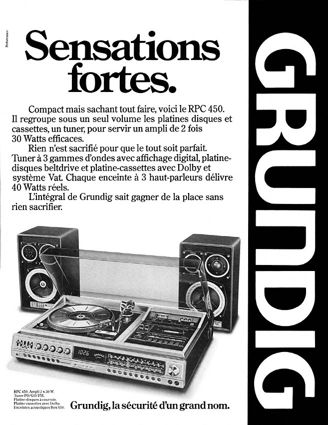 Marque Grundig 1979