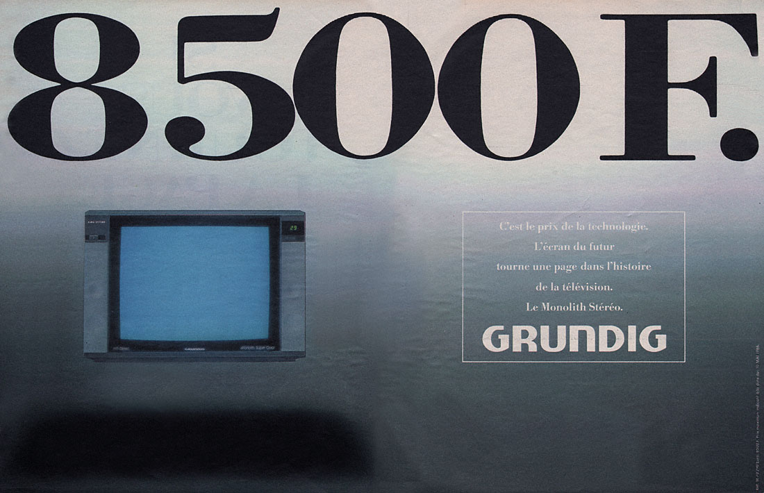 Marque Grundig 1986