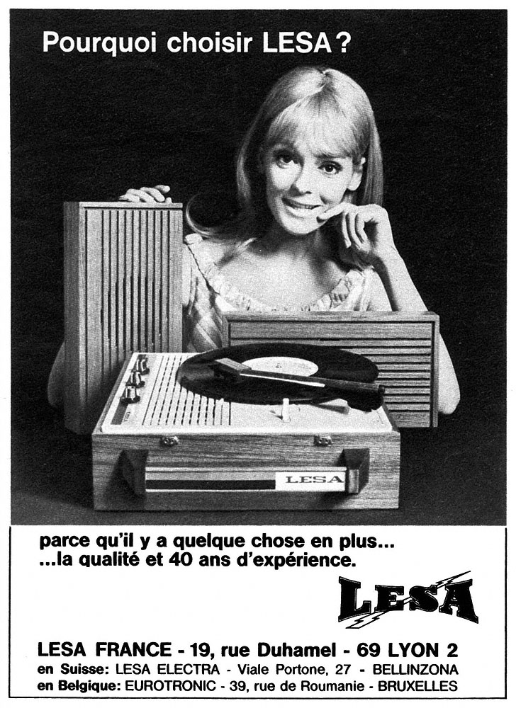 Publicit� Lesa 1968