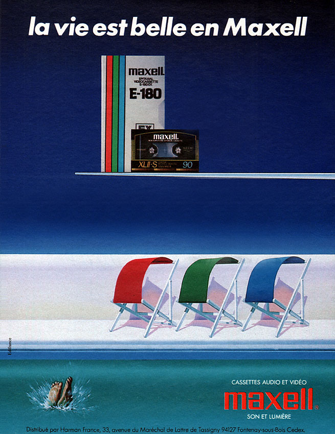 Marque Maxell 1987