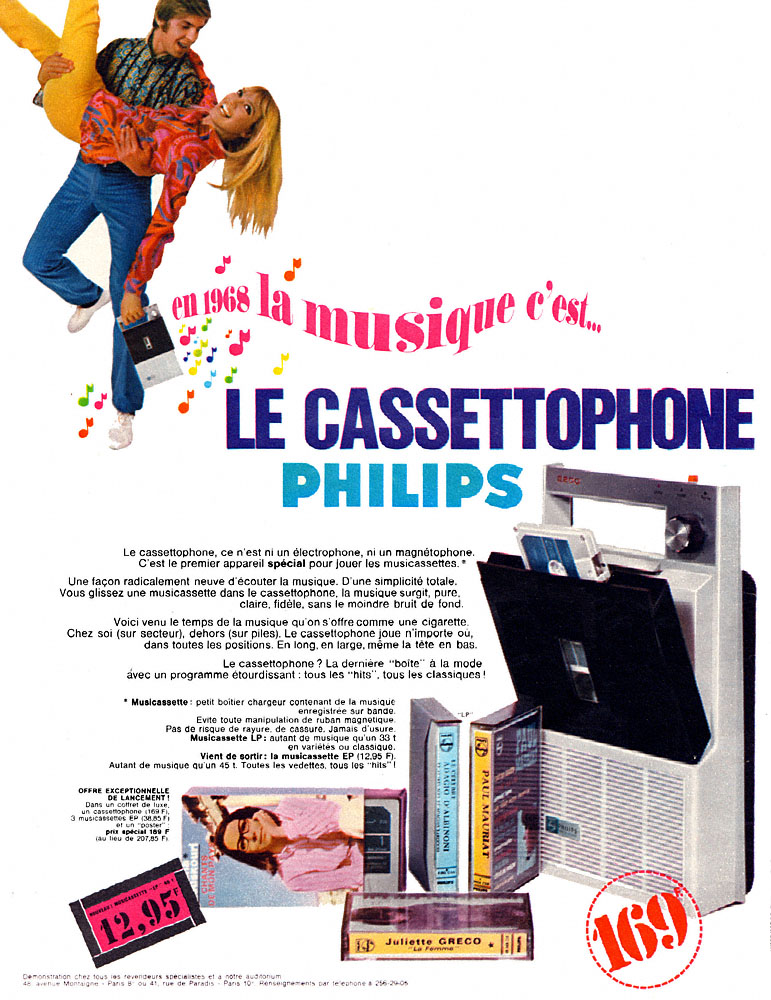 Publicit� Philips 1968