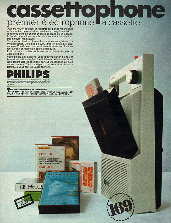 Publicit� Philips 1968