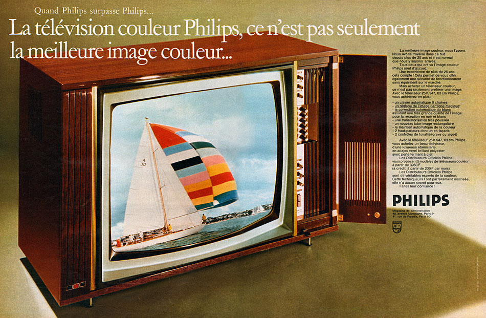 Publicit� Philips 1970