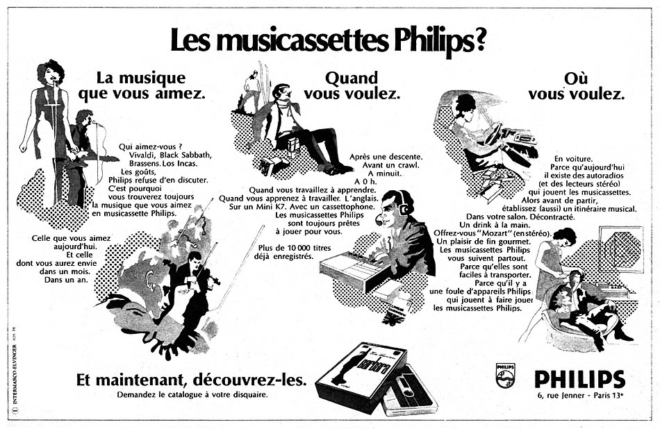 Publicit� Philips 1970