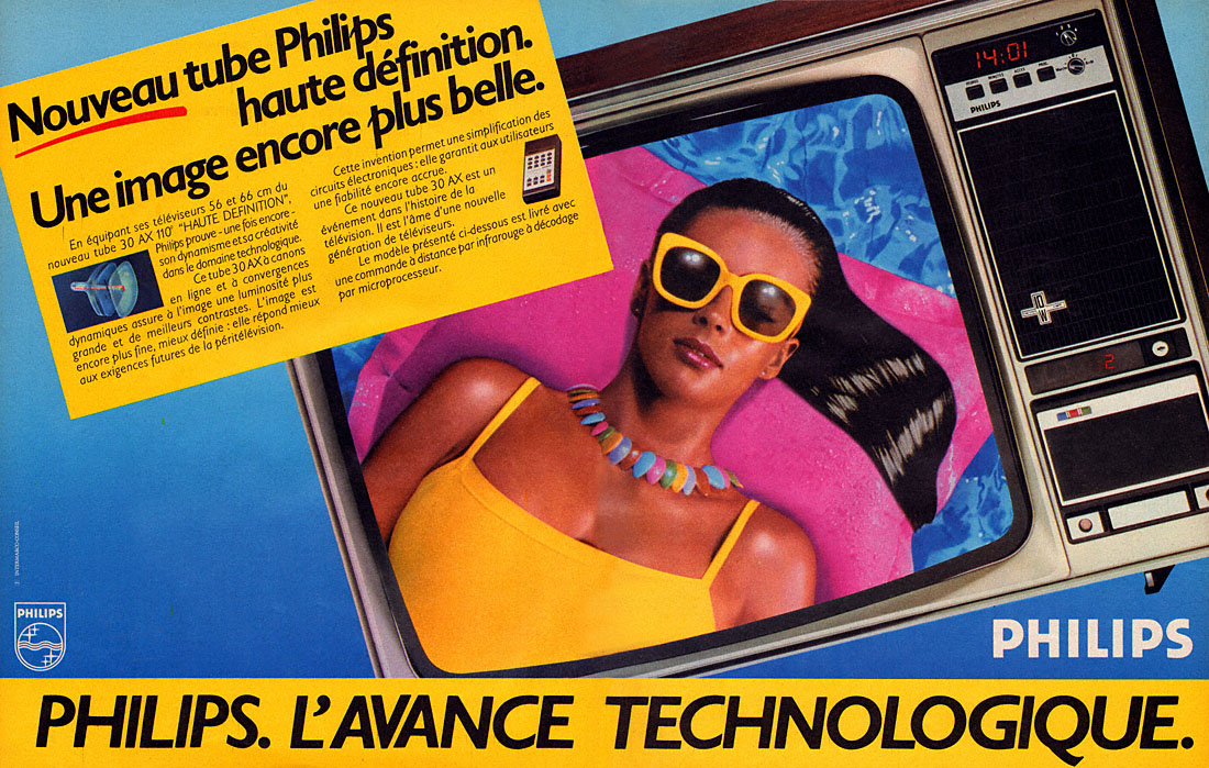Publicit� Philips 1981