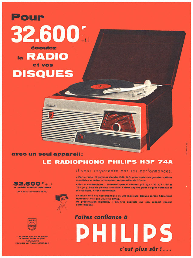 Marque Philips 1957
