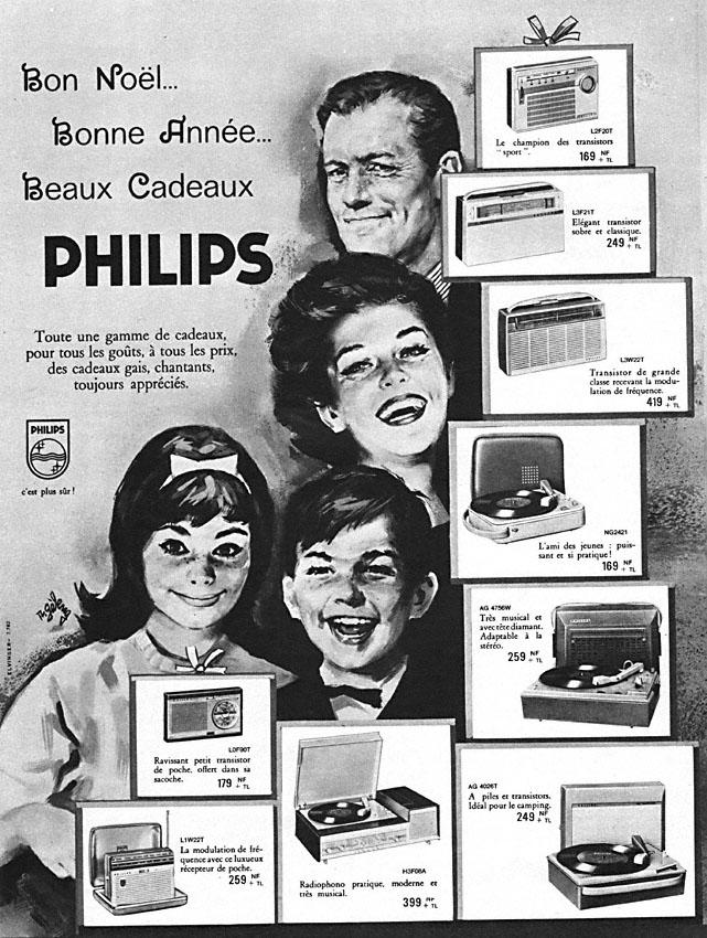 Publicit� Philips 1962