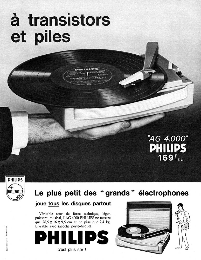Publicit� Philips 1963