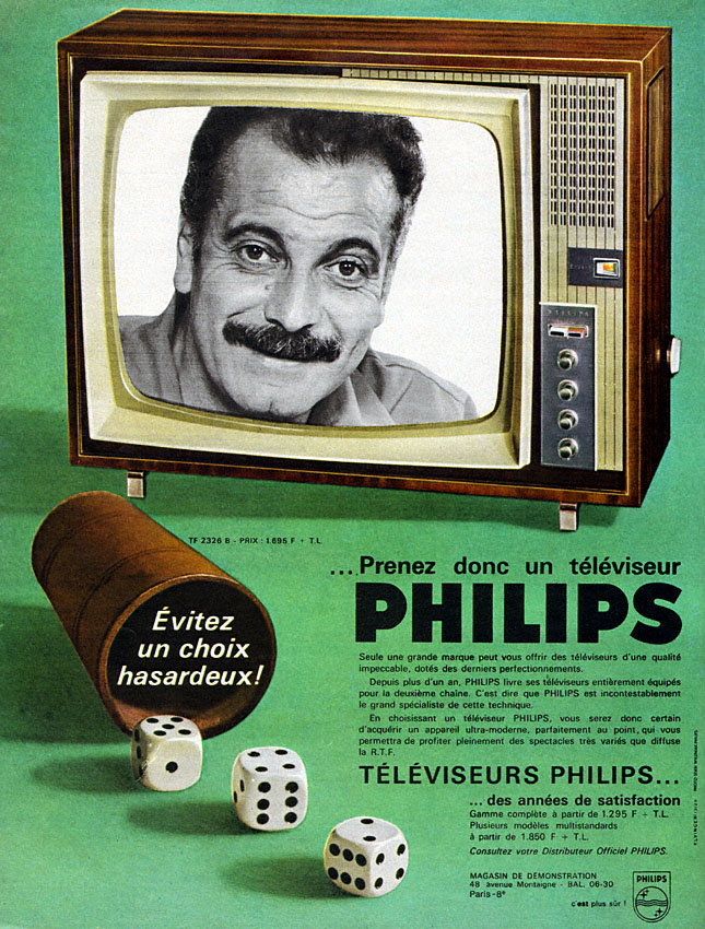 Publicit� Philips 1963
