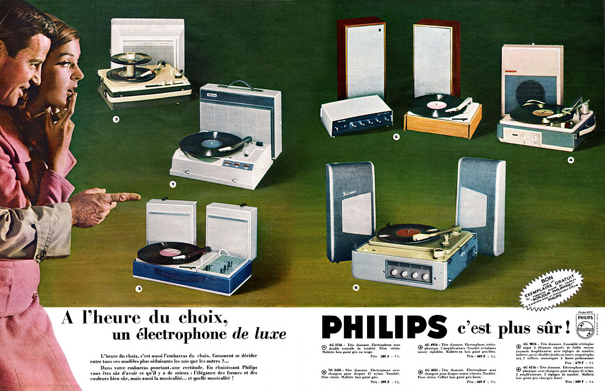 Publicit� Philips 1964