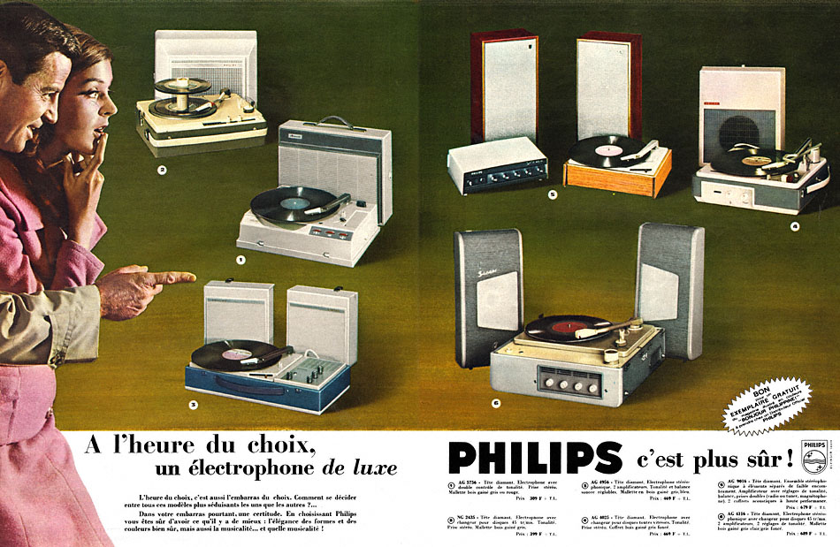 Publicit� Philips 1964