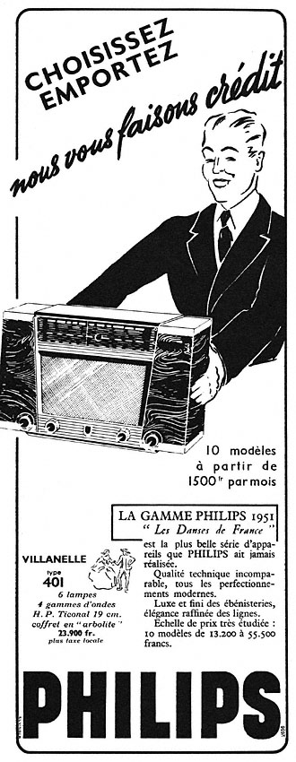 Marque Philips 1950