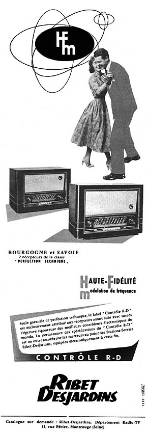 Marque Ribet Desjardins 1957