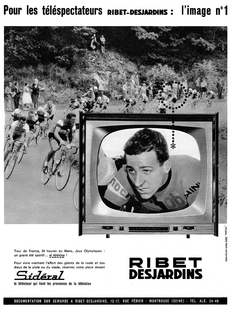 Publicit� Ribet Desjardins 1960