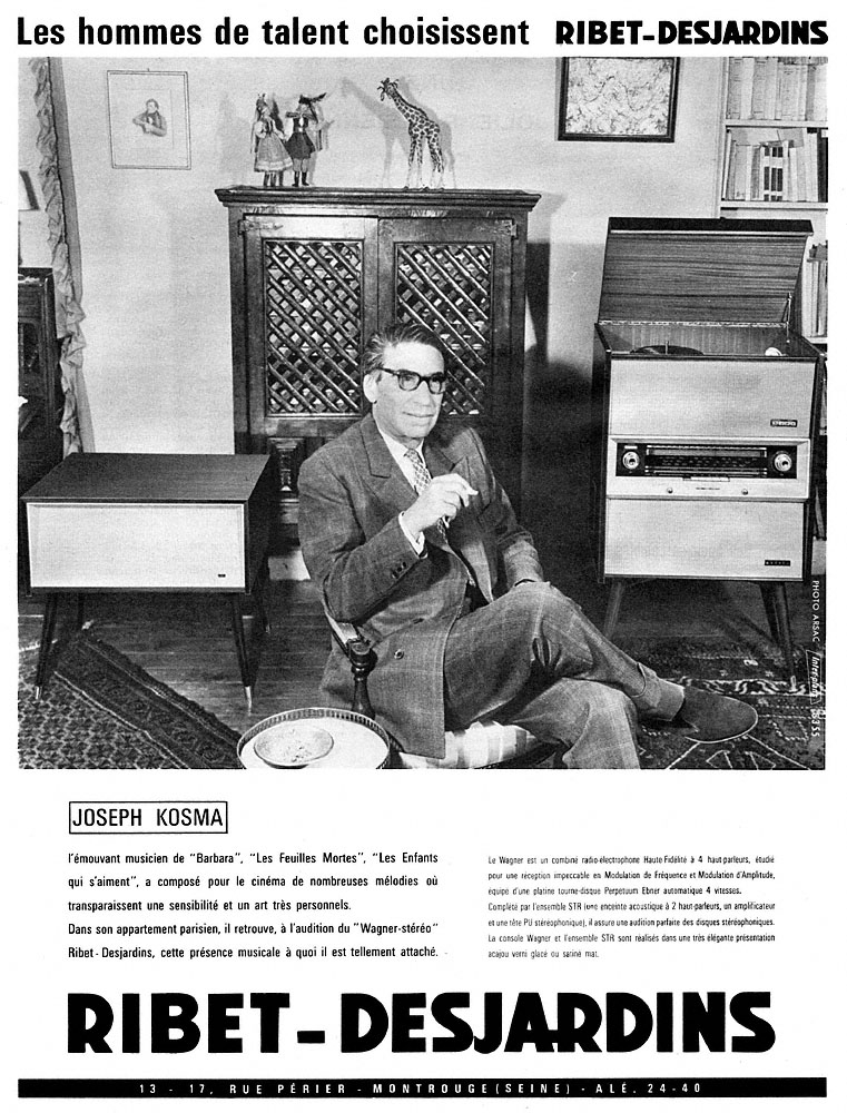 Marque Ribet Desjardins 1960