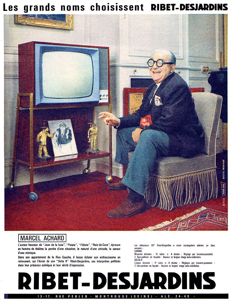 Publicit� Ribet Desjardins 1961
