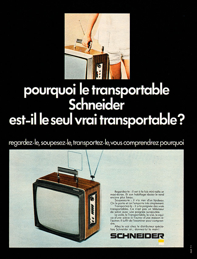 Marque Schneider 1970