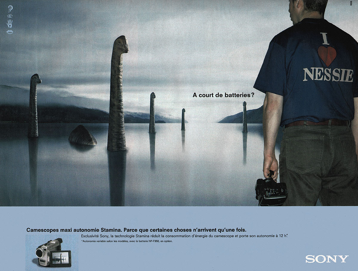Publicit� Sony 1998
