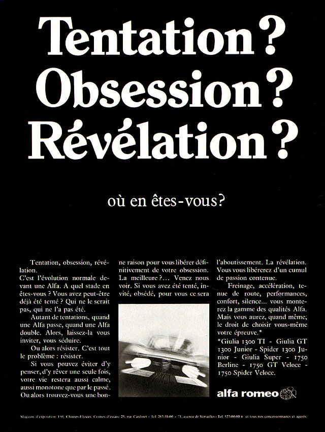 Marque Alfa Romeo 1969