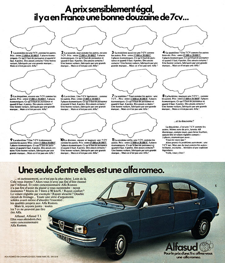 Marque Alfa Romeo 1975