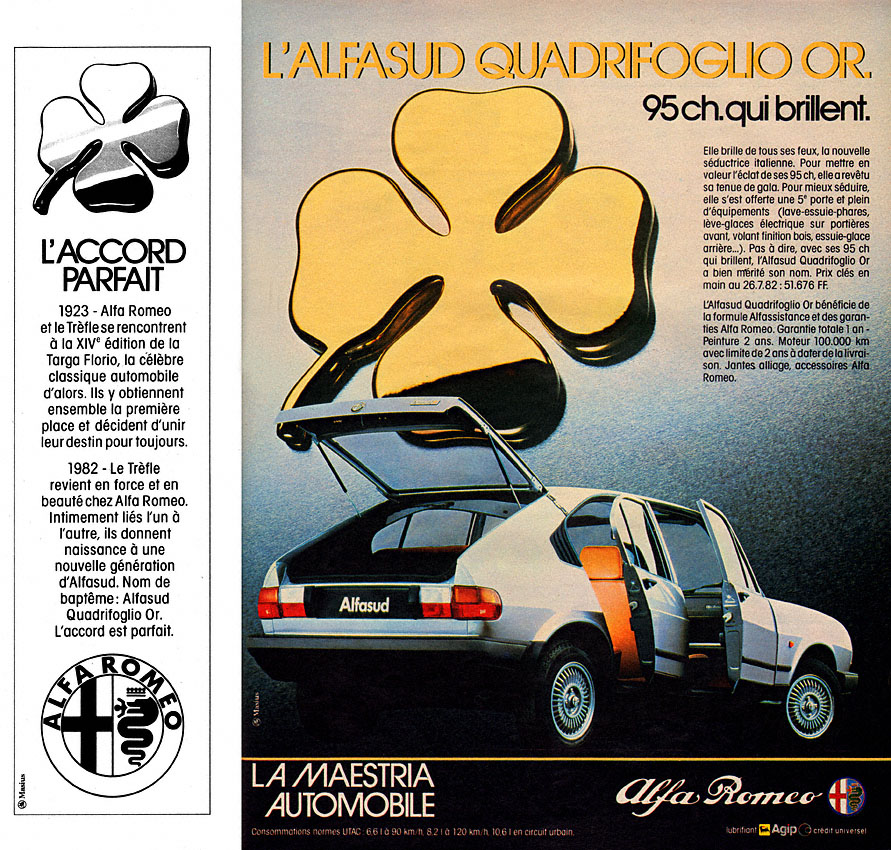 Marque Alfa Romeo 1982