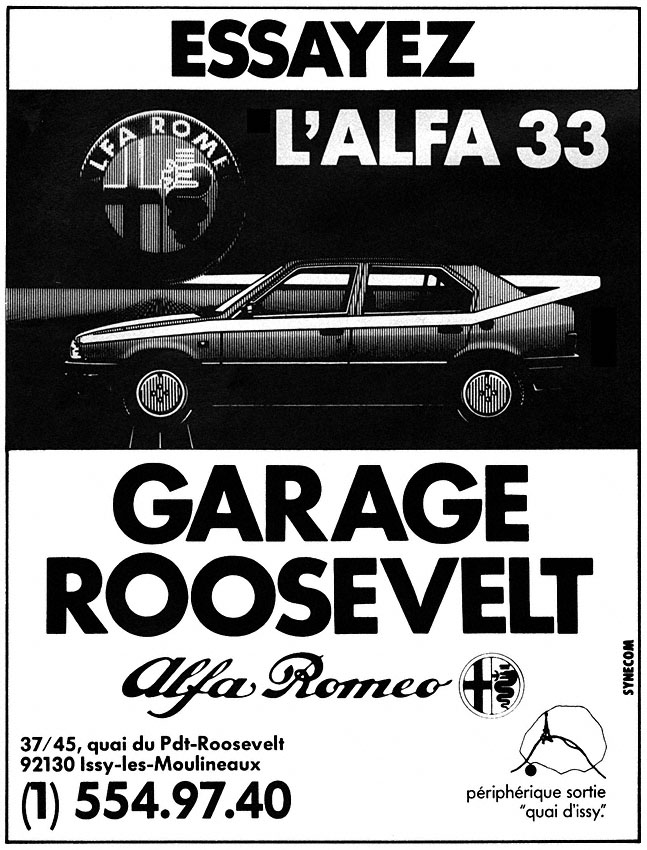 Marque Alfa Romeo 1983