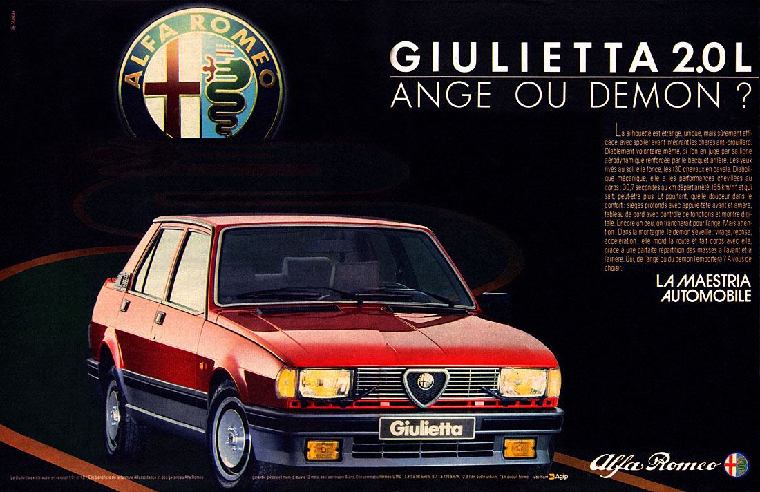 Marque Alfa Romeo 1984