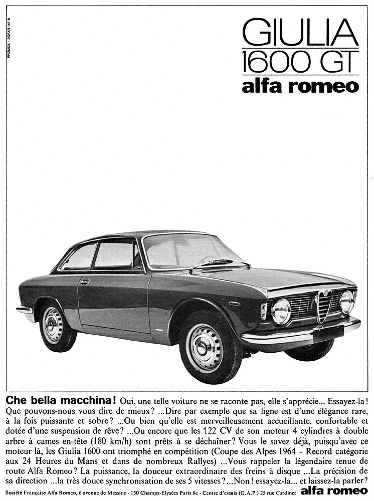 Marque Alfa Romeo 1964