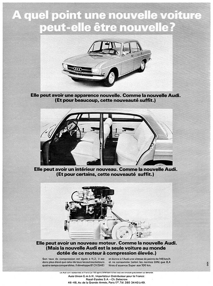 Marque Audi 1965