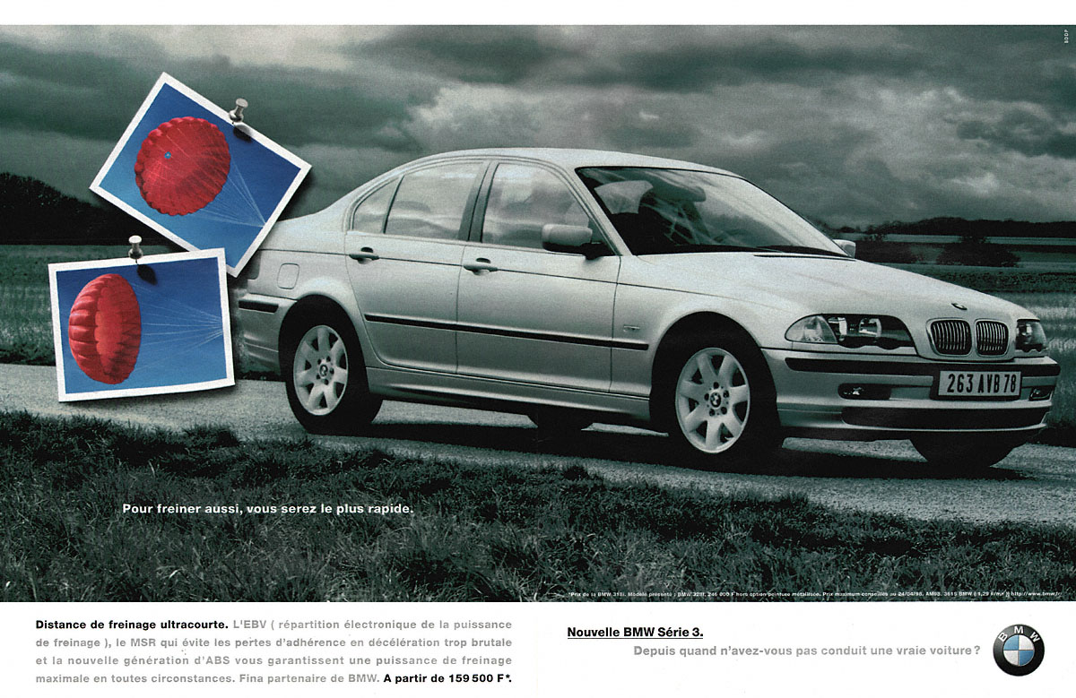 Publicit� Bmw 1998