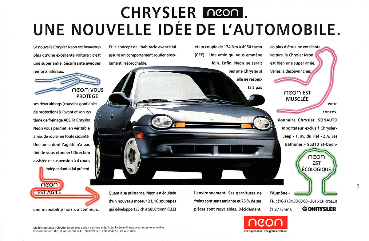 Marque Chrysler 1995