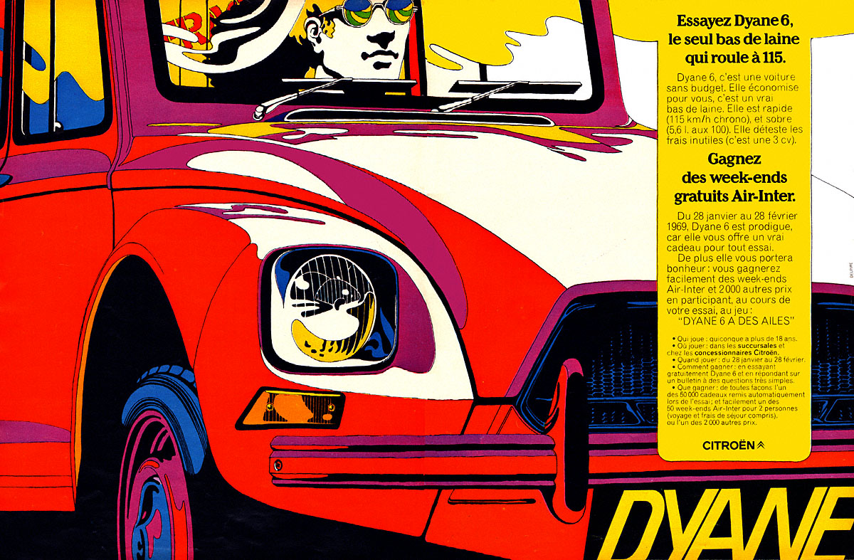 Publicit� Citro�n 1969