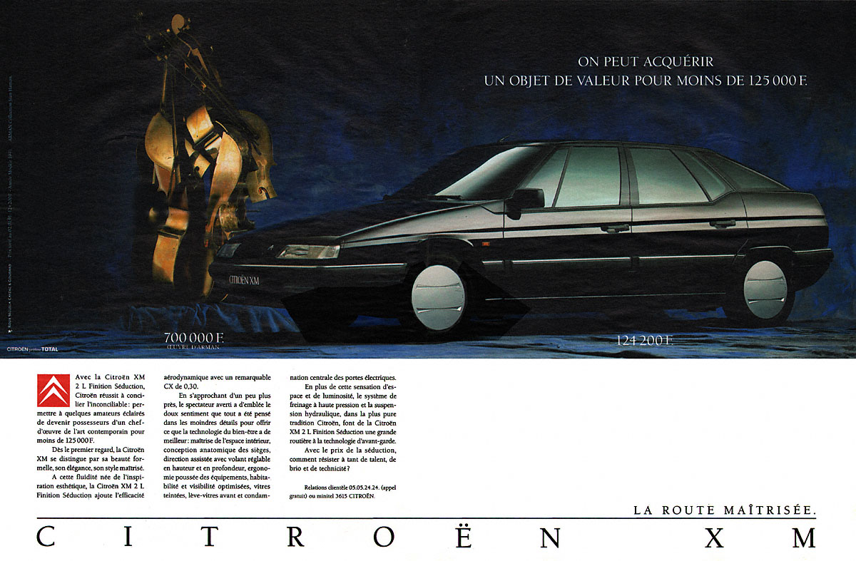 Publicit� Citro�n 1991